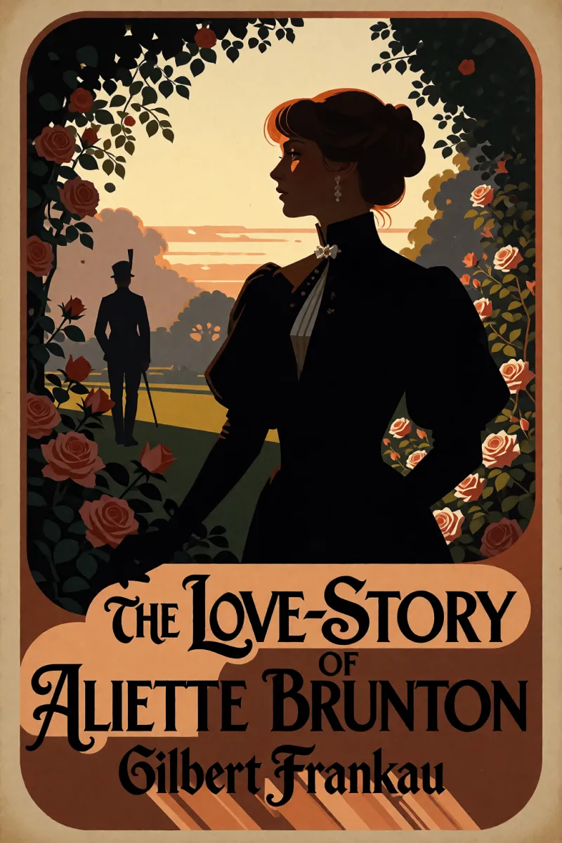 Cover of The Love-Story of Aliette Brunton by Gilbert Frankau