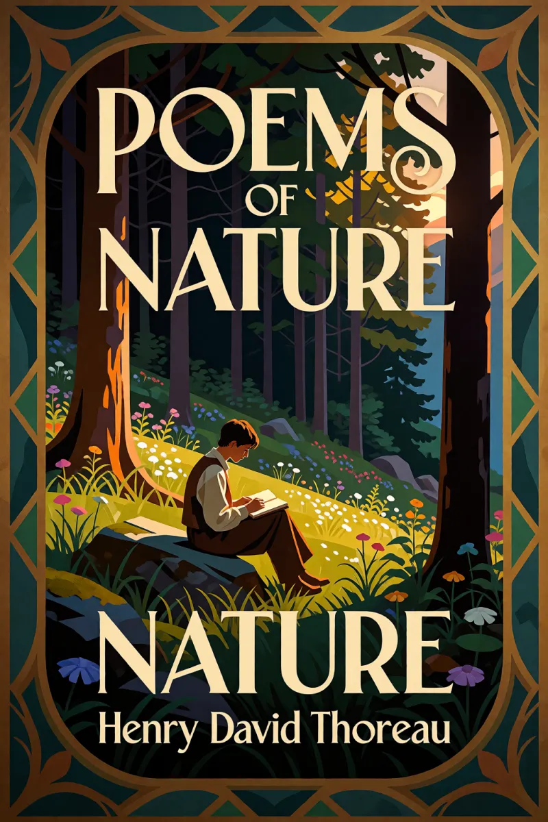 Cover of Poems of Nature by Henry David Thoreau