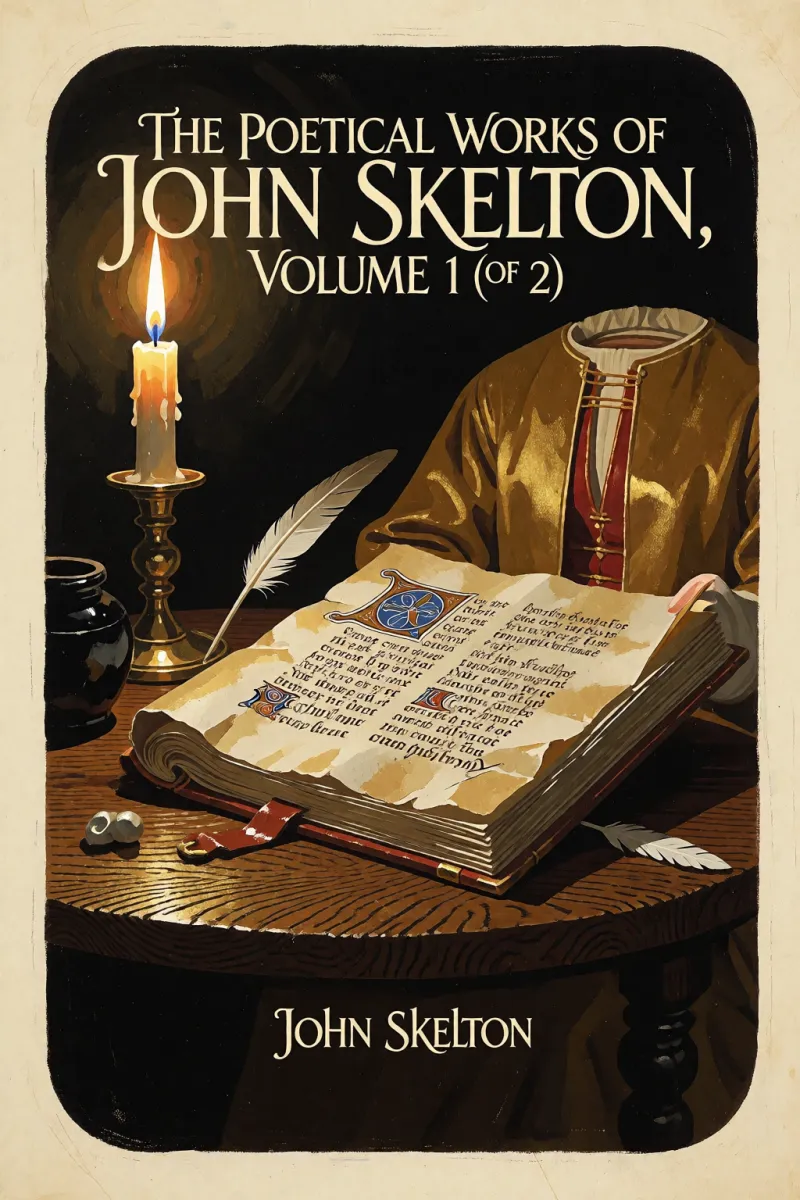 Cover of The Poetical Works of John Skelton, Volume 1 (of 2) by John Skelton