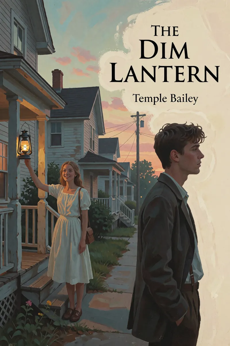 Cover of The Dim Lantern by Temple Bailey