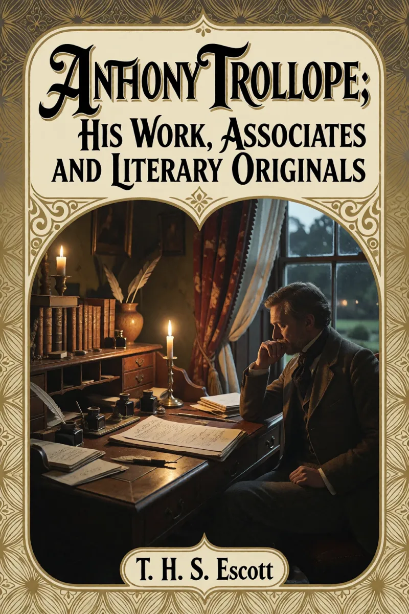 Cover of Anthony Trollope; His Work, Associates and Literary Originals by T. H. S. Escott