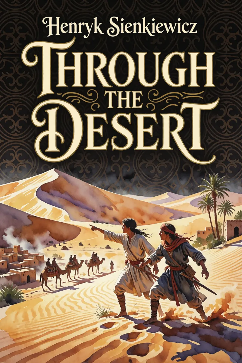 Cover of Through the Desert by Henryk Sienkiewicz