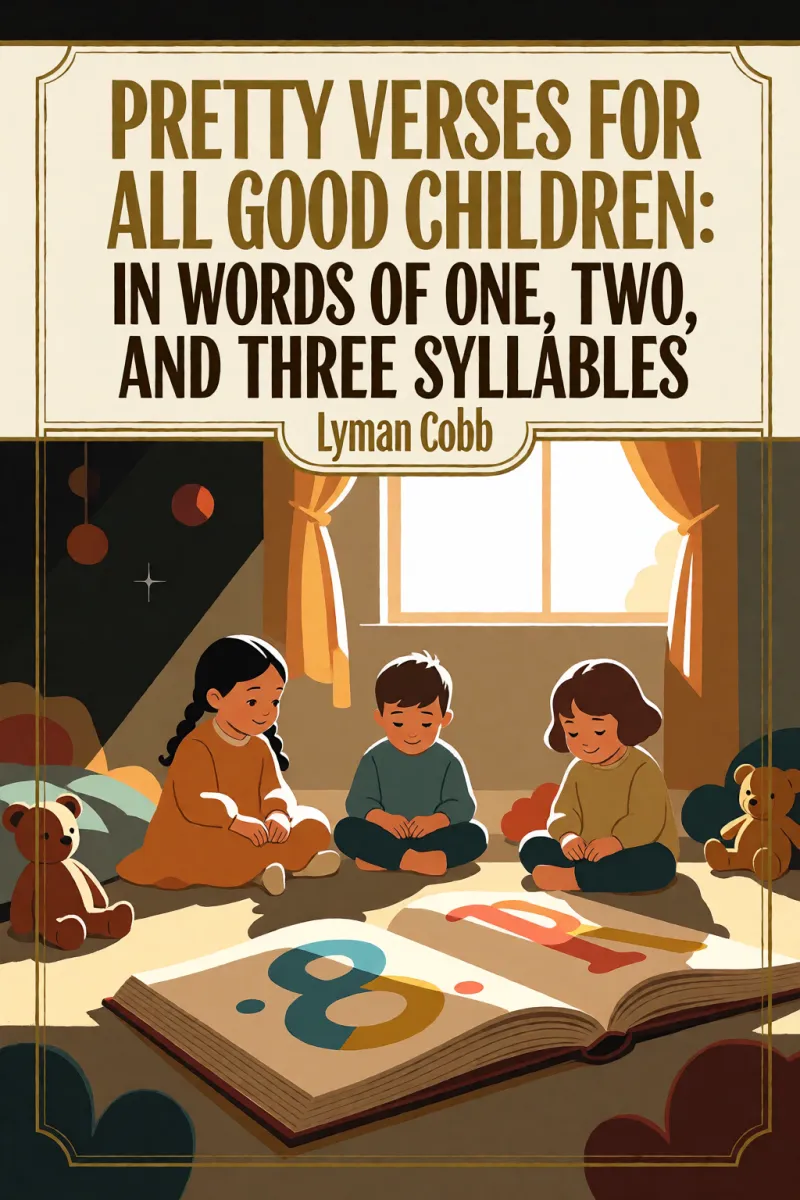 Cover of Pretty Verses for All Good Children: In Words of One, Two, and Three Syllables by Lyman Cobb