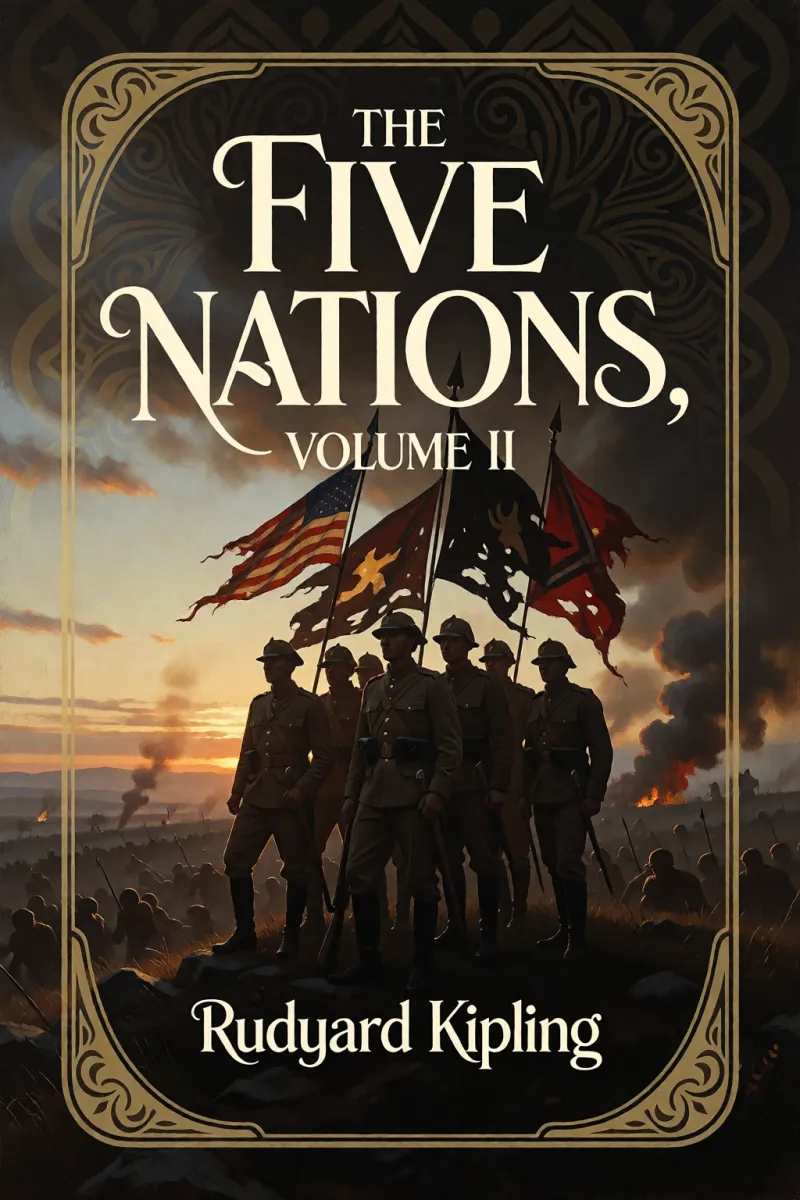 Cover of The Five Nations, Volume II by Rudyard Kipling