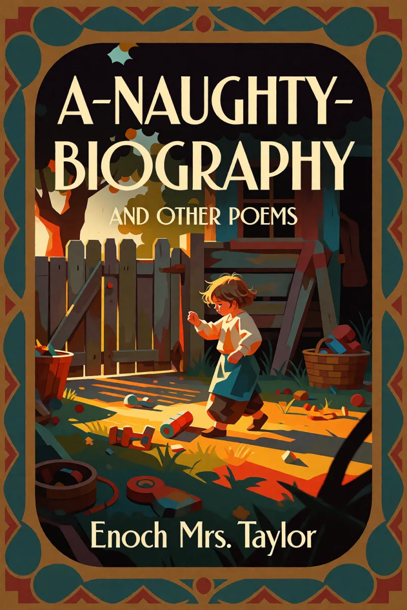 Cover of A-Naughty-Biography and other poems by Enoch Mrs. Taylor