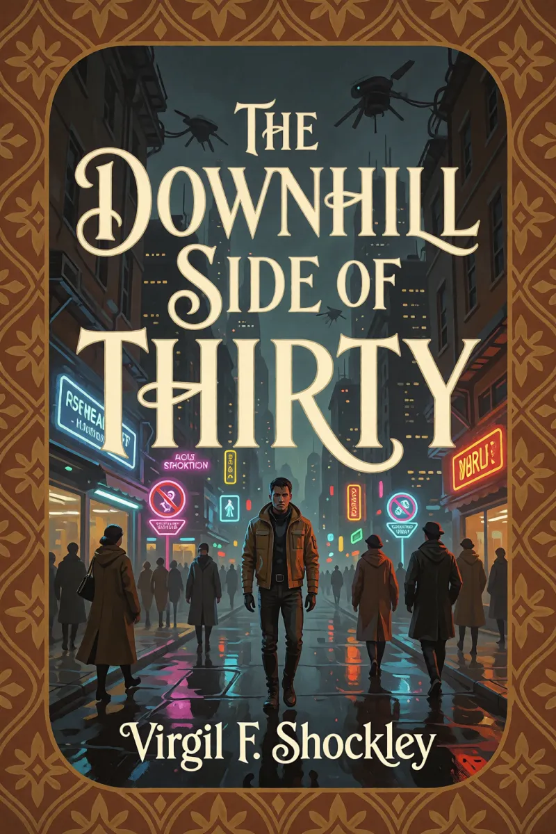 Cover of The Downhill Side of Thirty by Virgil F. Shockley