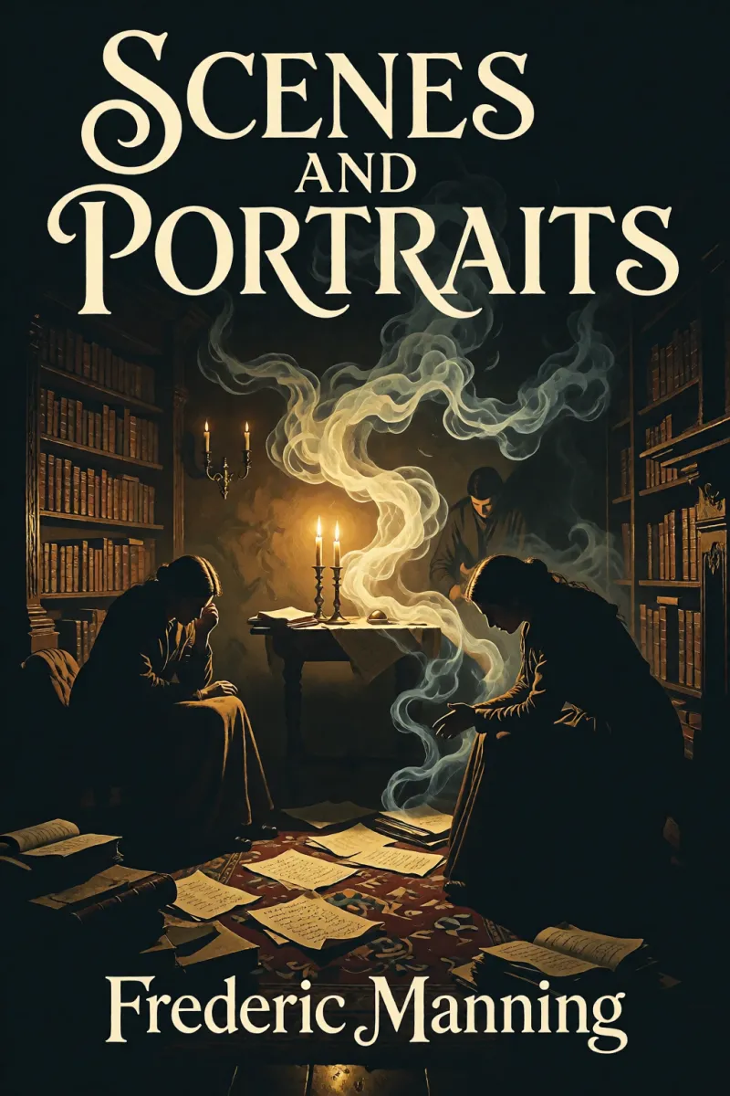 Cover of Scenes and Portraits by Frederic Manning