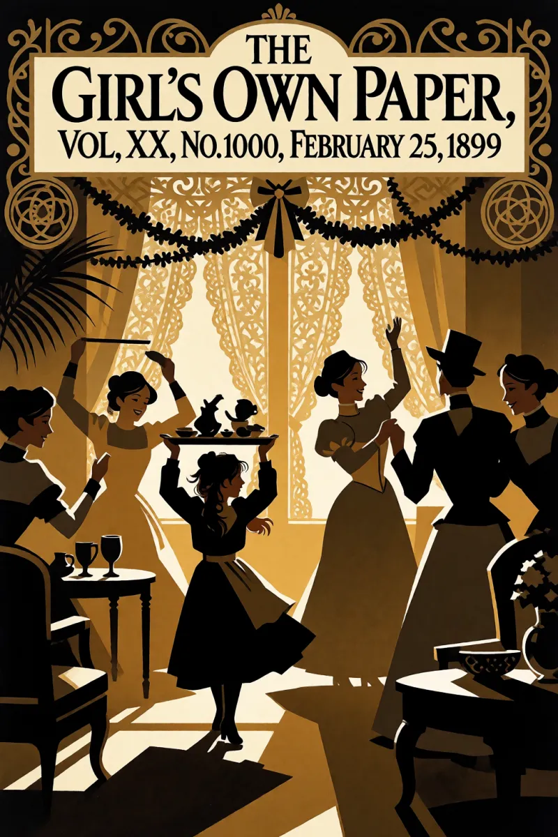 Cover of The Girl's Own Paper, Vol. XX, No. 1000, February 25, 1899 by Various