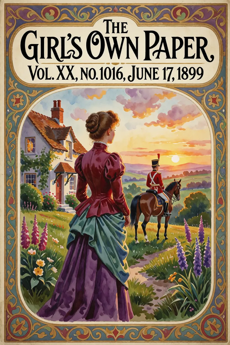 Cover of The Girl's Own Paper, Vol. XX, No. 1016, June 17, 1899 by Various