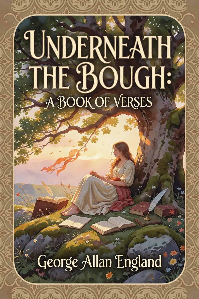 Cover of Underneath the Bough: A Book of Verses by George Allan England