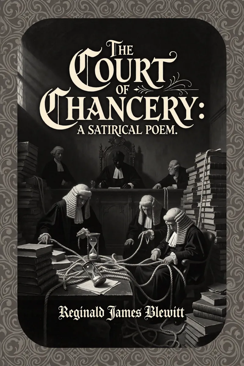 Cover of The Court of Chancery: a satirical poem. by Reginald James Blewitt