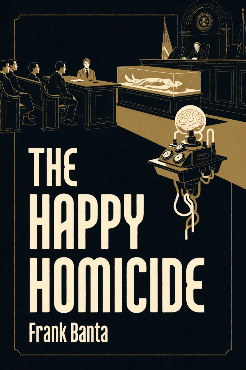 Cover of The Happy Homicide by Frank Banta