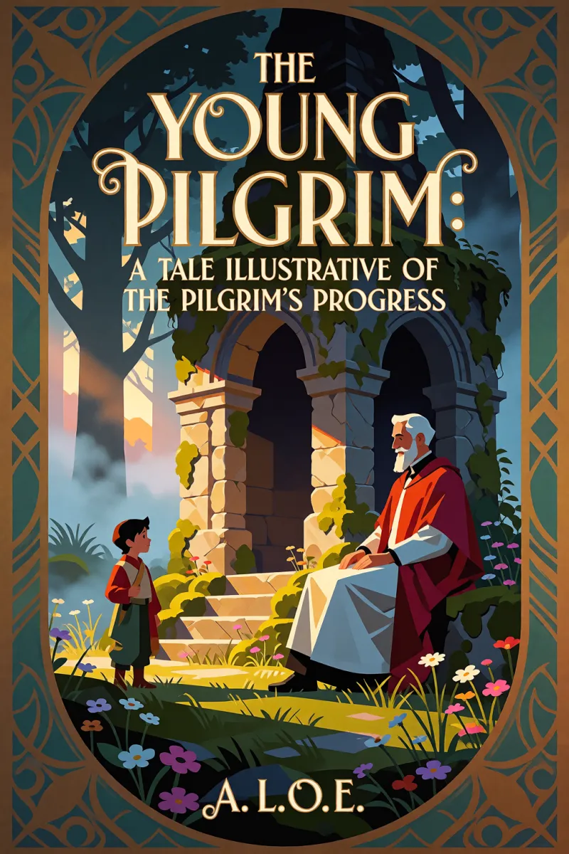 Cover of The Young Pilgrim: A Tale Illustrative of "The Pilgrim's Progress" by A. L. O. E.