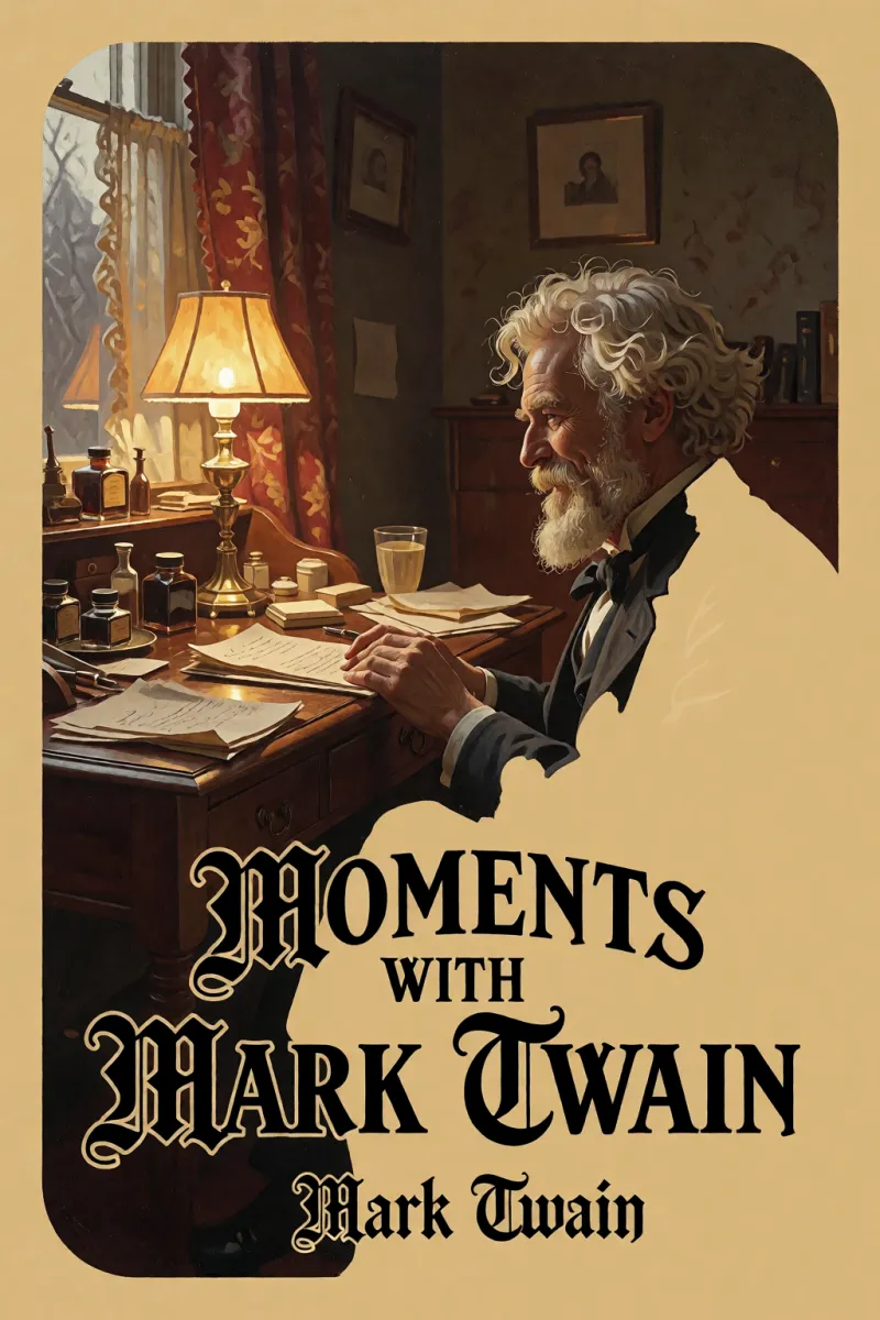 Cover of Moments with Mark Twain by Mark Twain