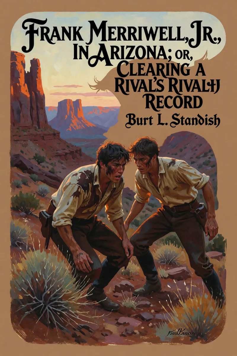 Cover of Frank Merriwell, Jr., in Arizona; or, Clearing a Rival's Record by Burt L. Standish