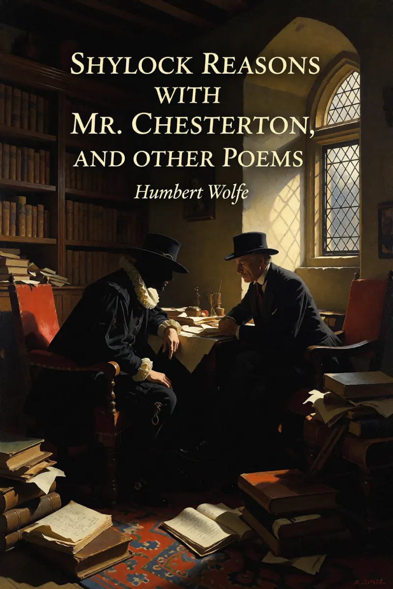 Cover of Shylock reasons with Mr. Chesterton, and other poems by Humbert Wolfe