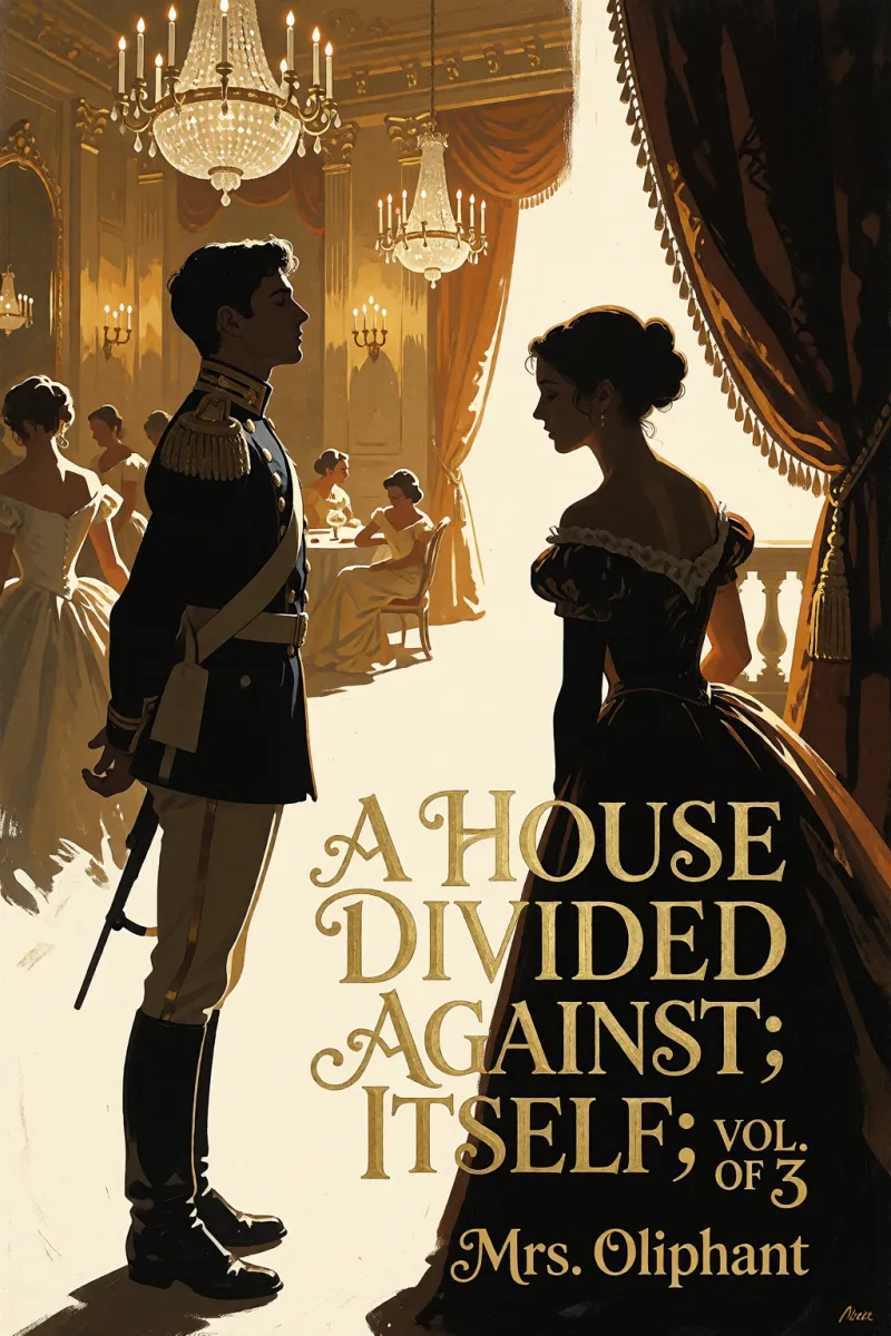 Cover of A House Divided Against Itself; vol. 3 of 3 by Mrs. Oliphant