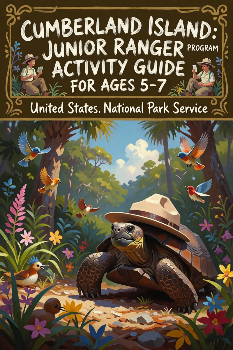 Cover of Cumberland Island: Junior Ranger Program Activity Guide for Ages 5-7 by United States. National Park Service