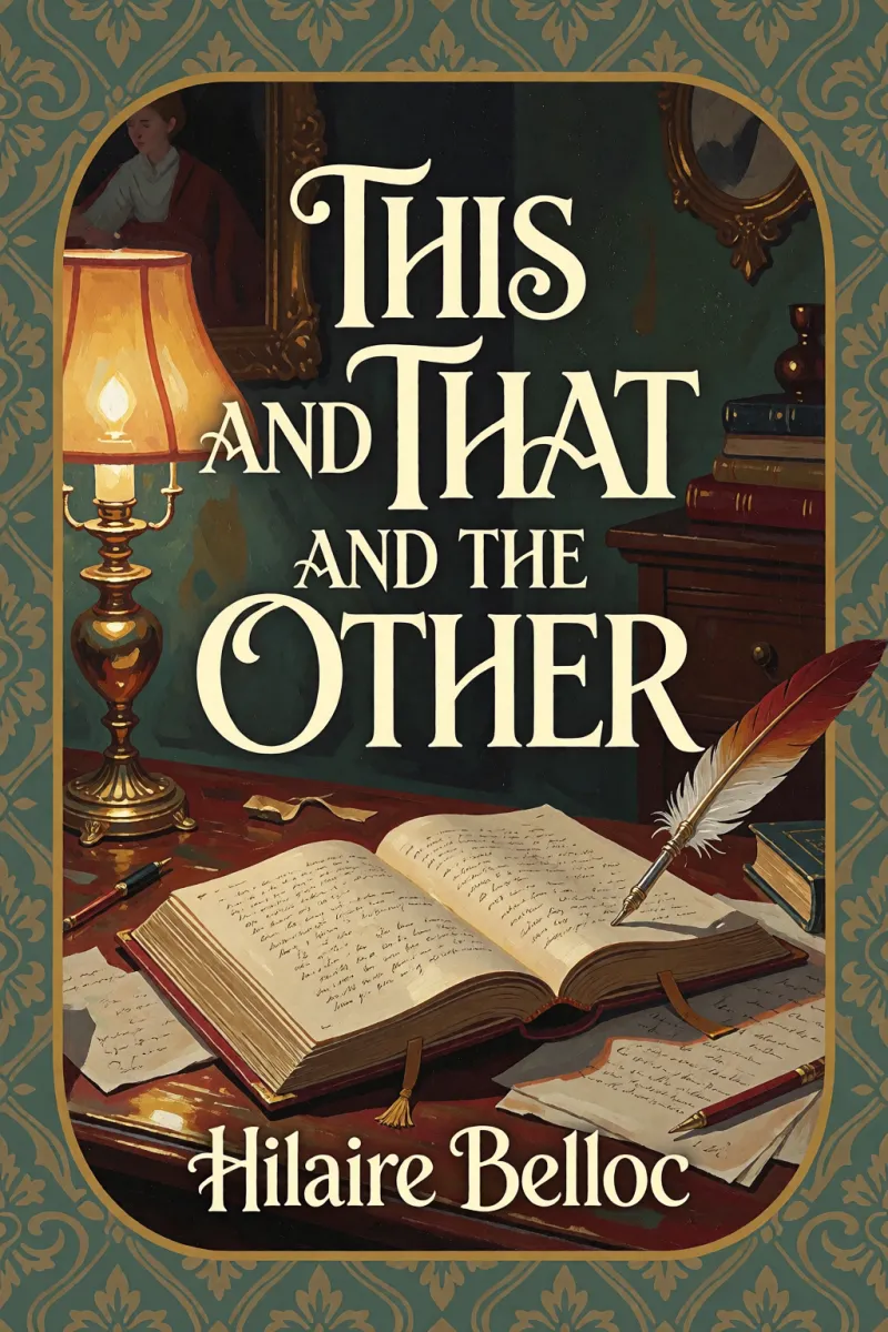 Cover of This and That and the Other by Hilaire Belloc