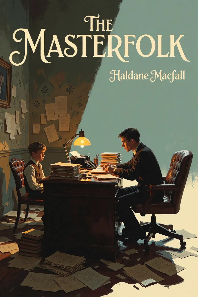 Cover of The Masterfolk by Haldane Macfall