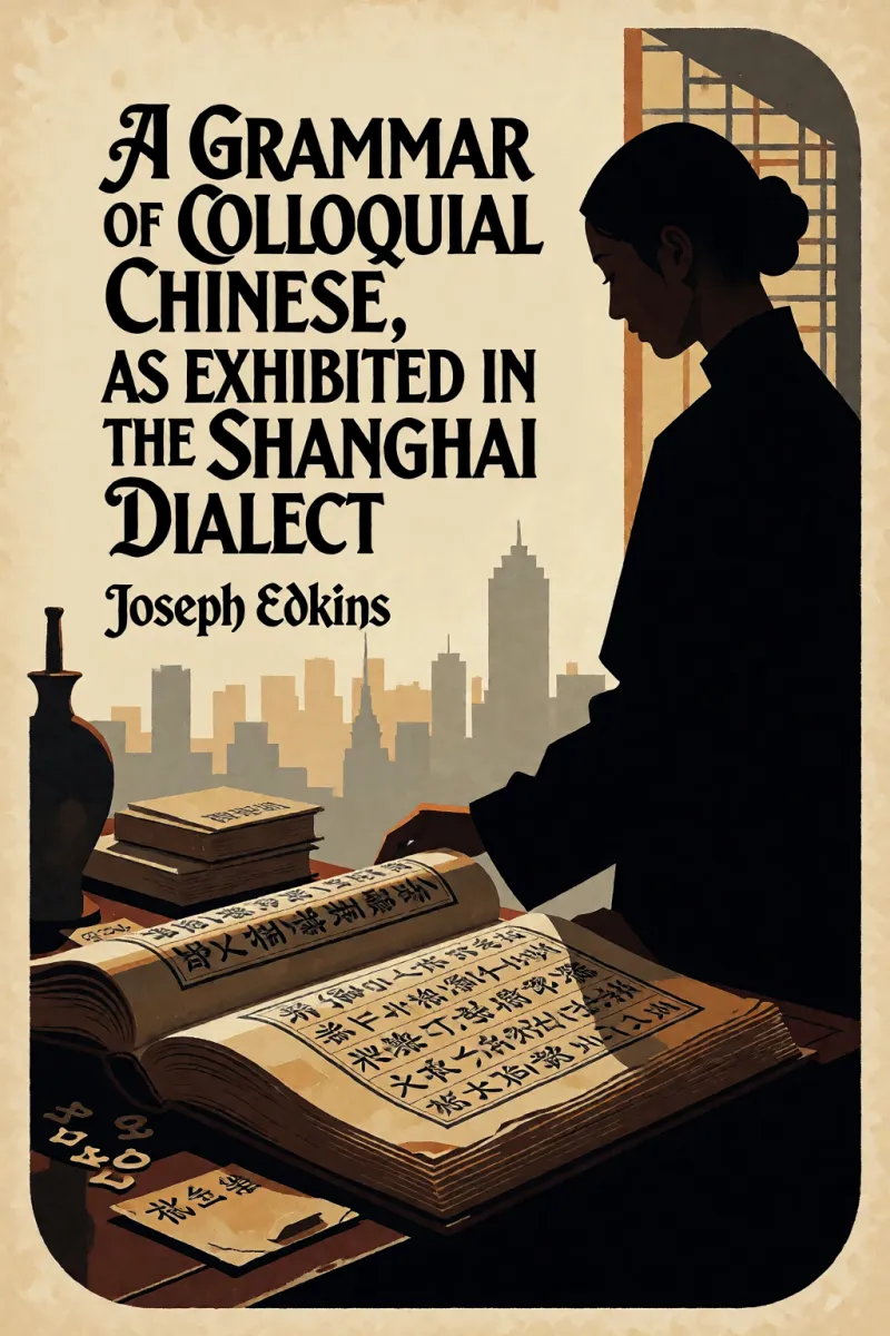 Cover of A Grammar of Colloquial Chinese, as Exhibited in the Shanghai Dialect by Joseph Edkins