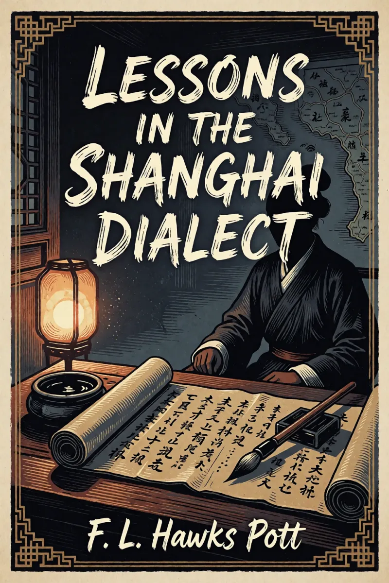 Cover of Lessons in the Shanghai Dialect by F. L. Hawks Pott
