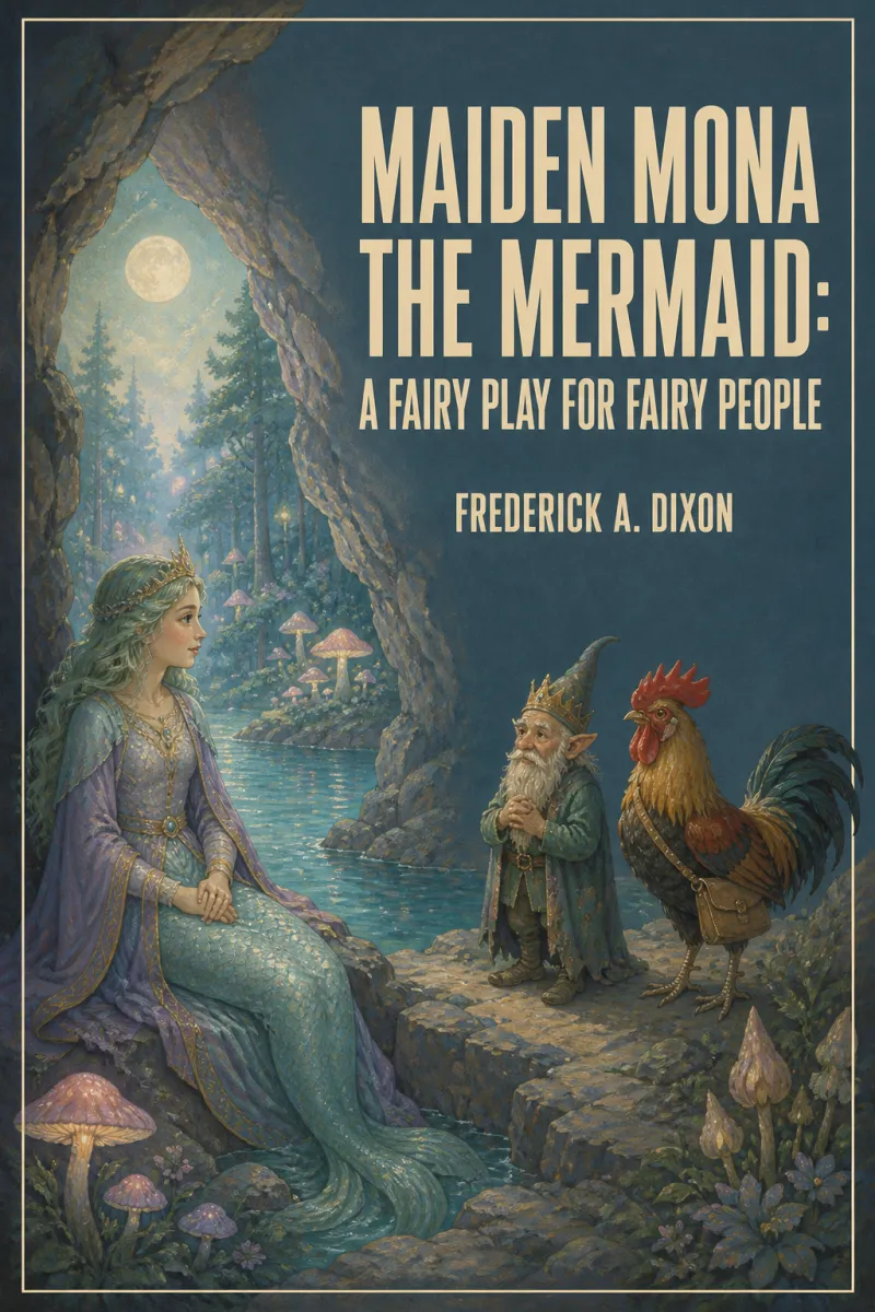 Cover of Maiden Mona the Mermaid: A Fairy Play for Fairy People by Frederick A. Dixon