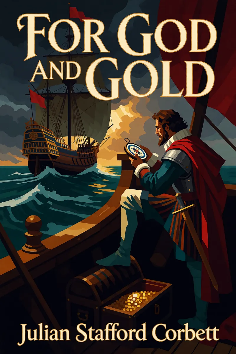 Cover of For God and Gold by Julian Stafford Corbett