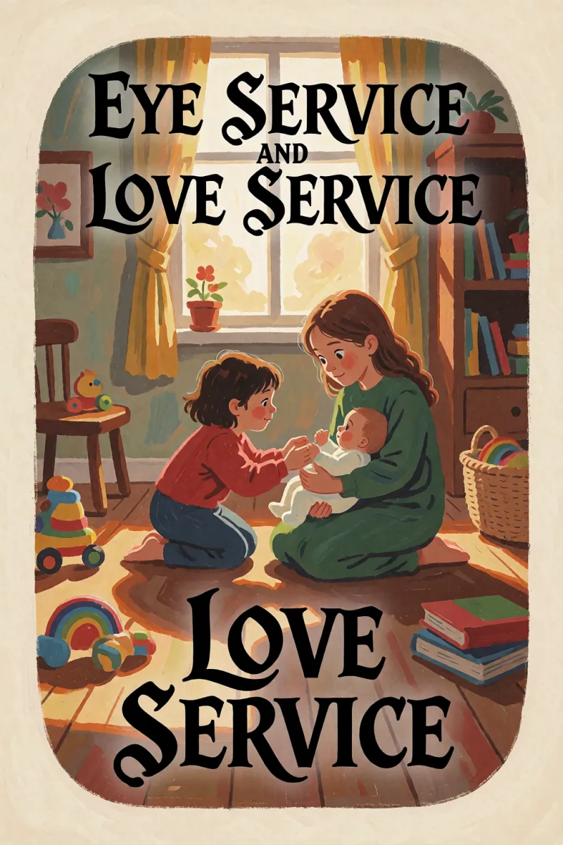 Cover of Eye Service and Love Service by Anonymous