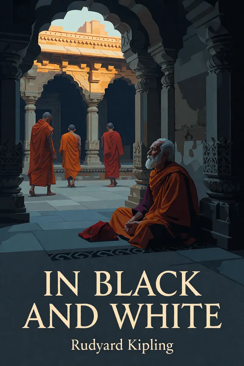 Cover of In Black and White by Rudyard Kipling