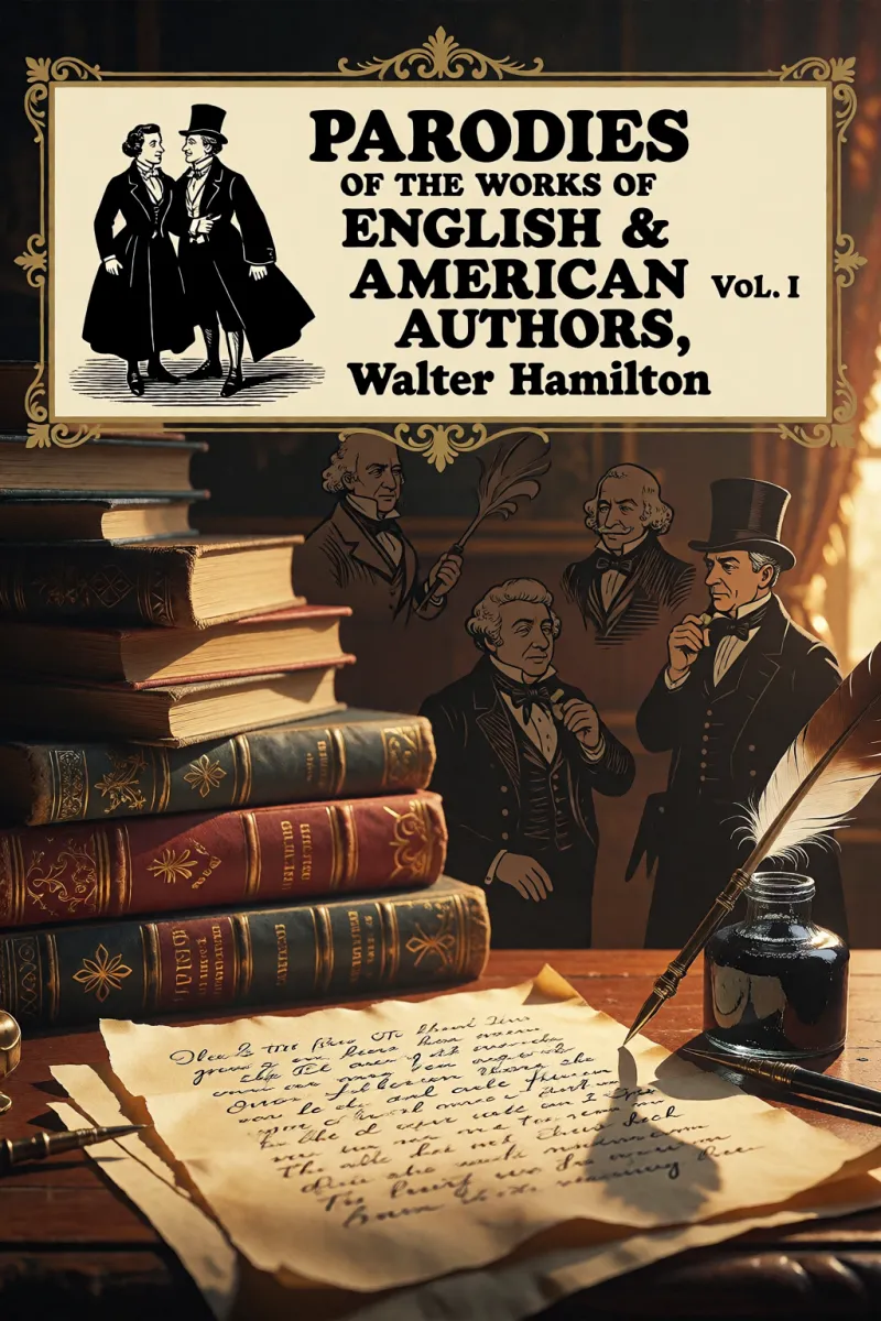Cover of Parodies of the works of English & American authors, vol. I by Walter Hamilton