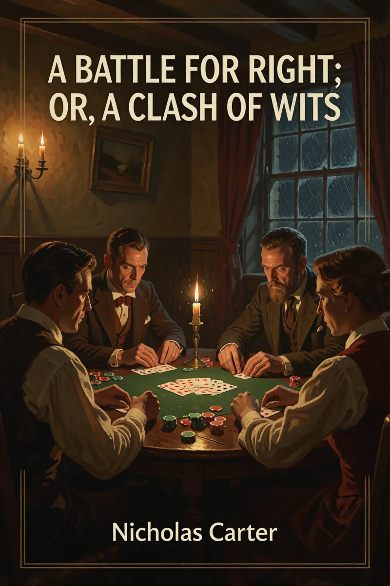 Cover of A Battle for Right; Or, A Clash of Wits by Nicholas Carter