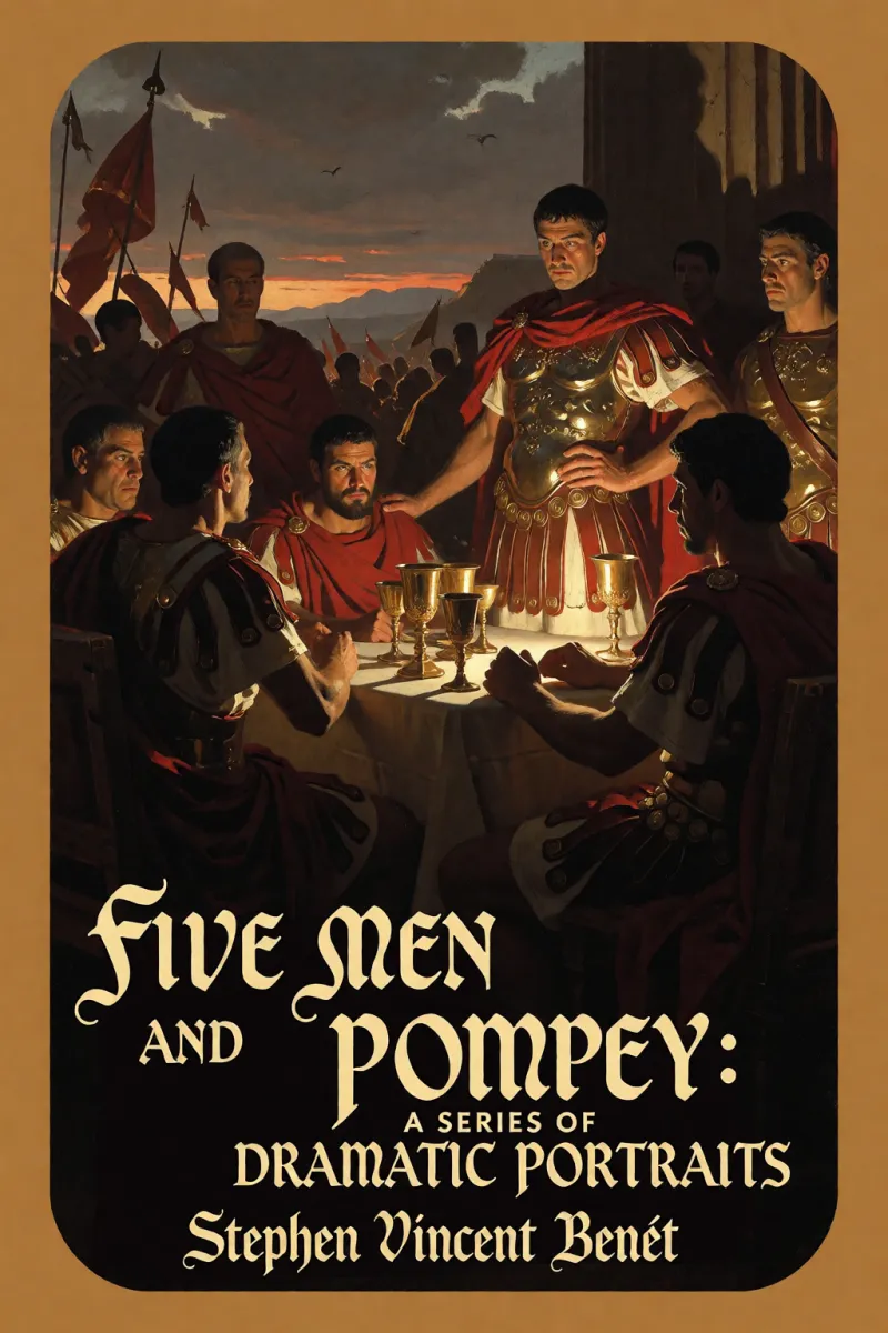 Cover of Five Men and Pompey: A Series of Dramatic Portraits by Stephen Vincent Benét