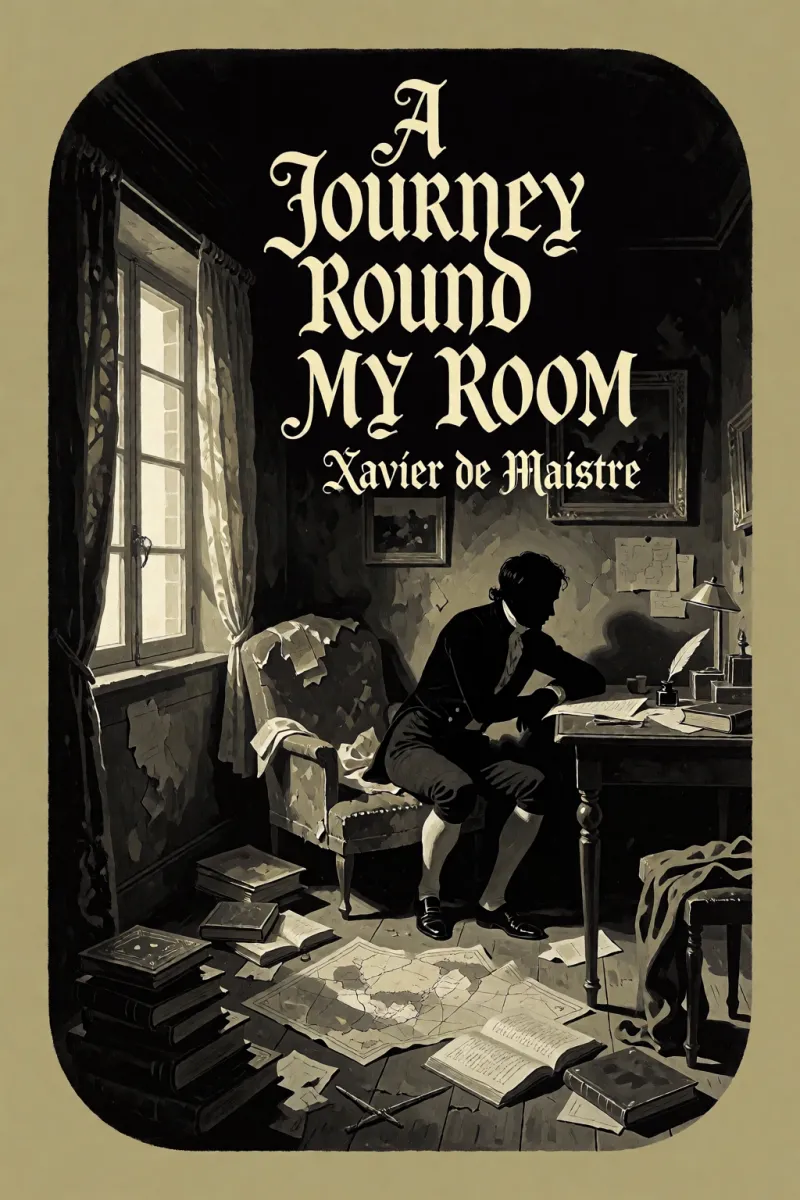 Cover of A journey round my room by Xavier de Maistre