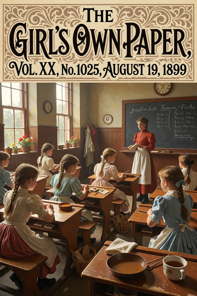 Cover of The Girl's Own Paper, Vol. XX, No. 1025, August 19, 1899 by Various