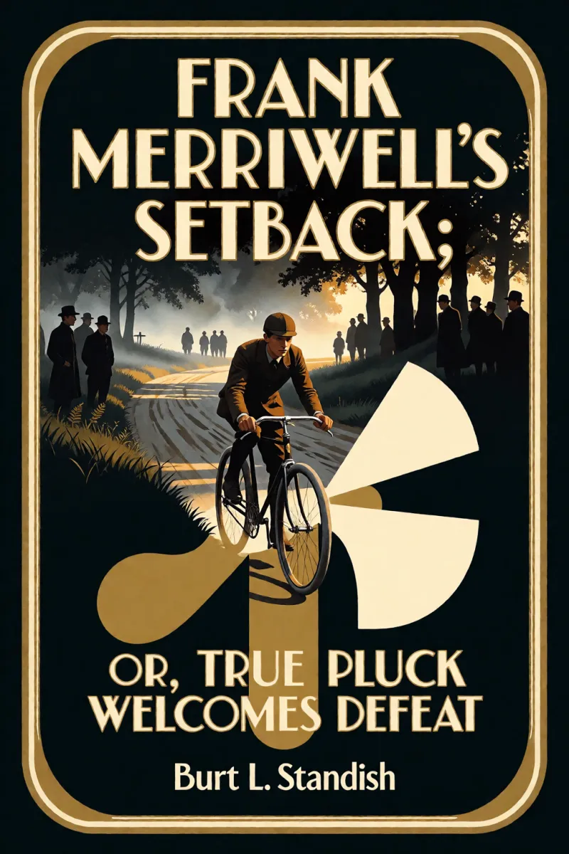 Cover of Frank Merriwell's Setback; Or, True Pluck Welcomes Defeat by Burt L. Standish