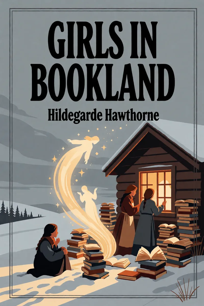 Cover of Girls in Bookland by Hildegarde Hawthorne
