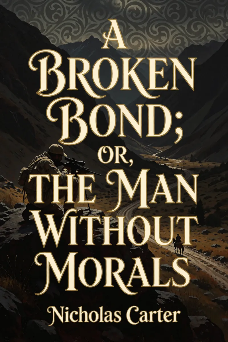 Cover of A Broken Bond; Or, The Man Without Morals by Nicholas Carter
