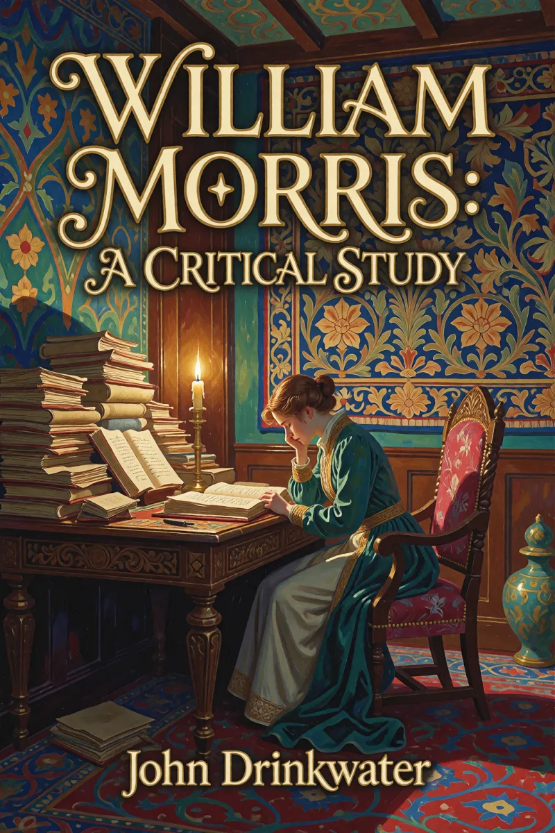 Cover of William Morris: A Critical Study by John Drinkwater