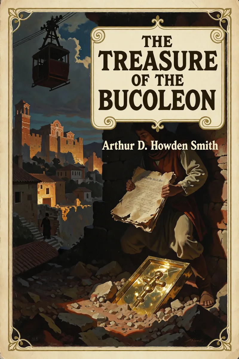 Cover of The Treasure of the Bucoleon by Arthur D. Howden Smith