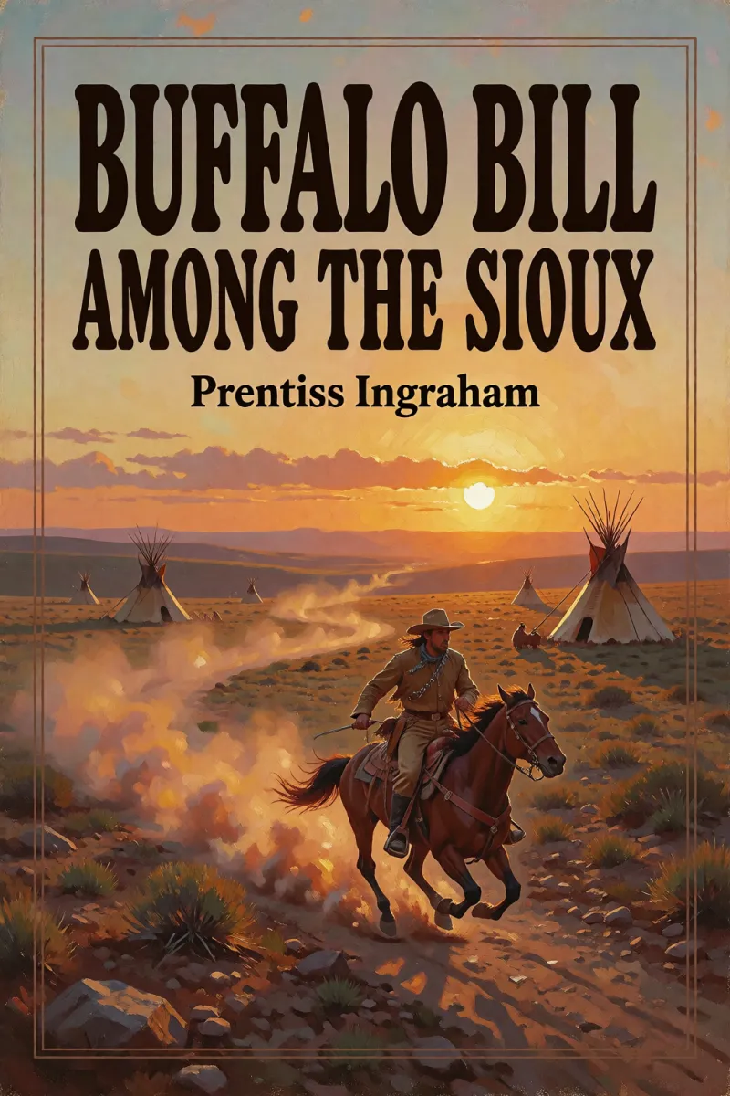 Cover of Buffalo Bill among the Sioux by Prentiss Ingraham
