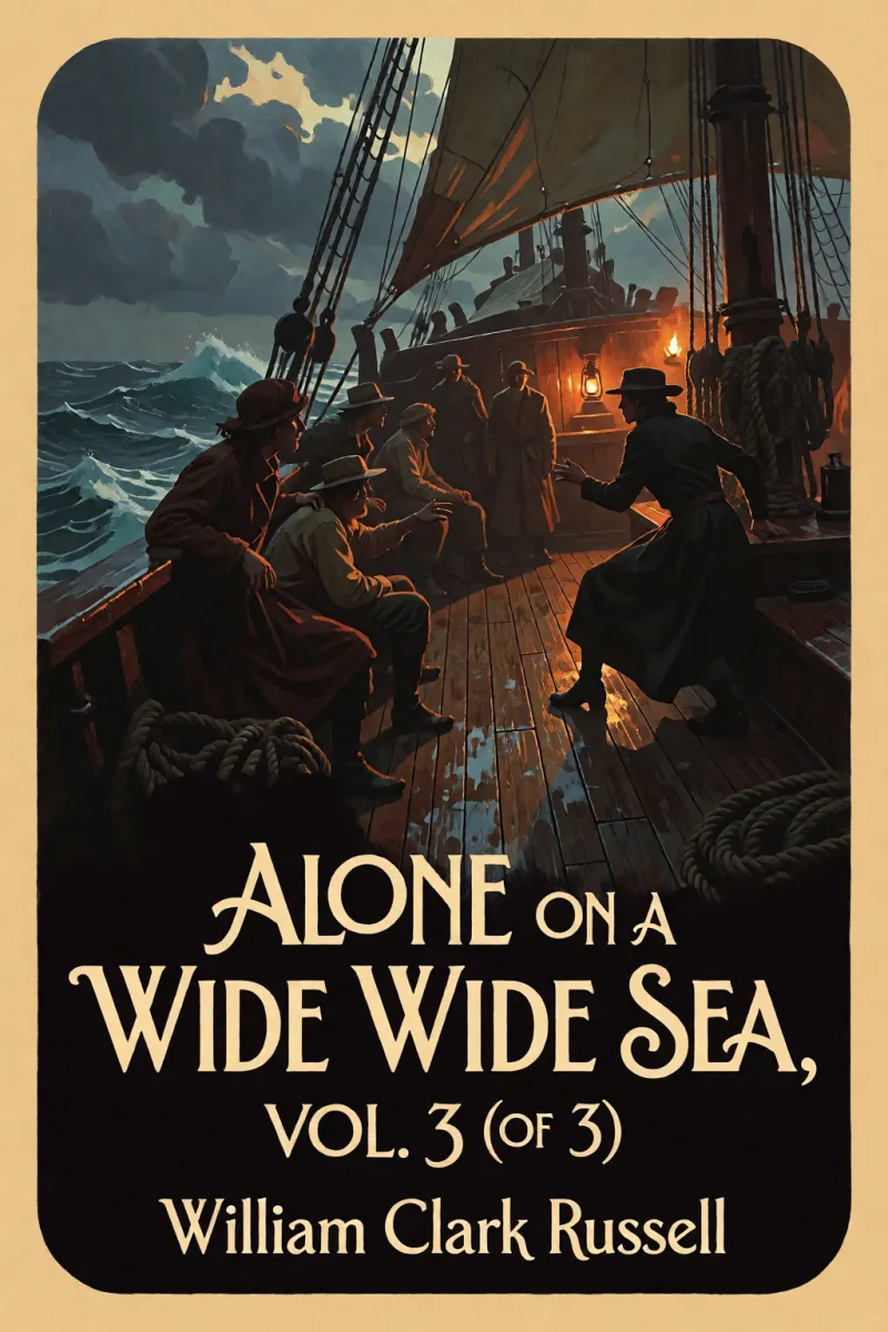Cover of Alone on a Wide Wide Sea, Vol. 3 (of 3) by William Clark Russell