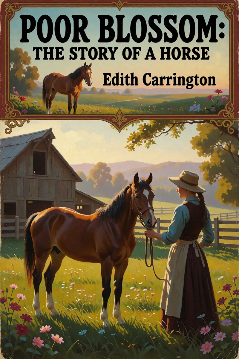 Cover of Poor Blossom: The Story of a Horse by Edith Carrington