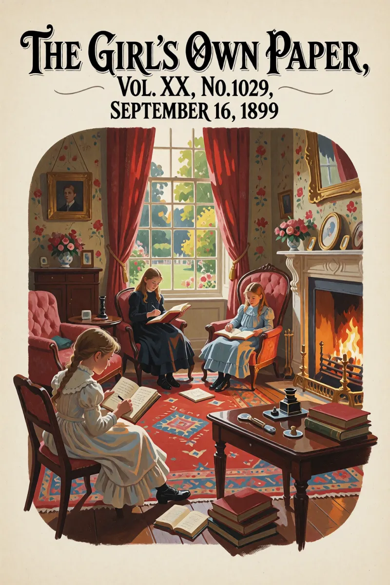 Cover of The Girl's Own Paper, Vol. XX, No. 1029, September 16, 1899 by Various