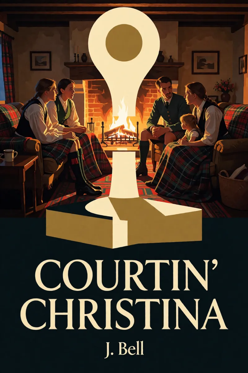 Cover of Courtin' Christina by J. Bell