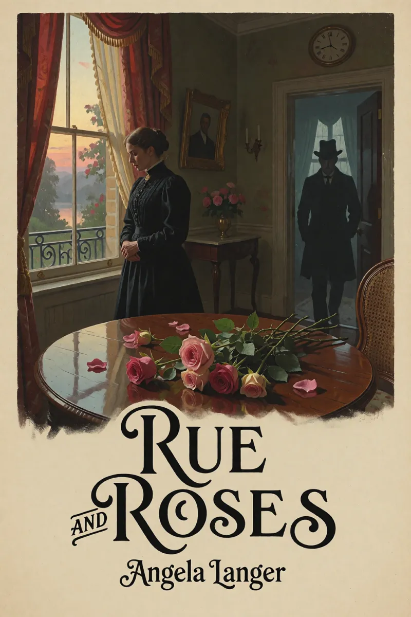 Cover of Rue and Roses by Angela Langer