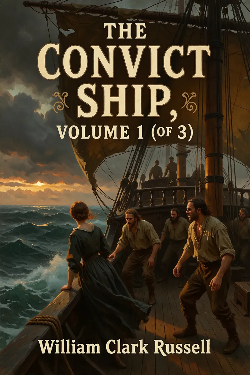 Cover of The Convict Ship, Volume 1 (of 3) by William Clark Russell