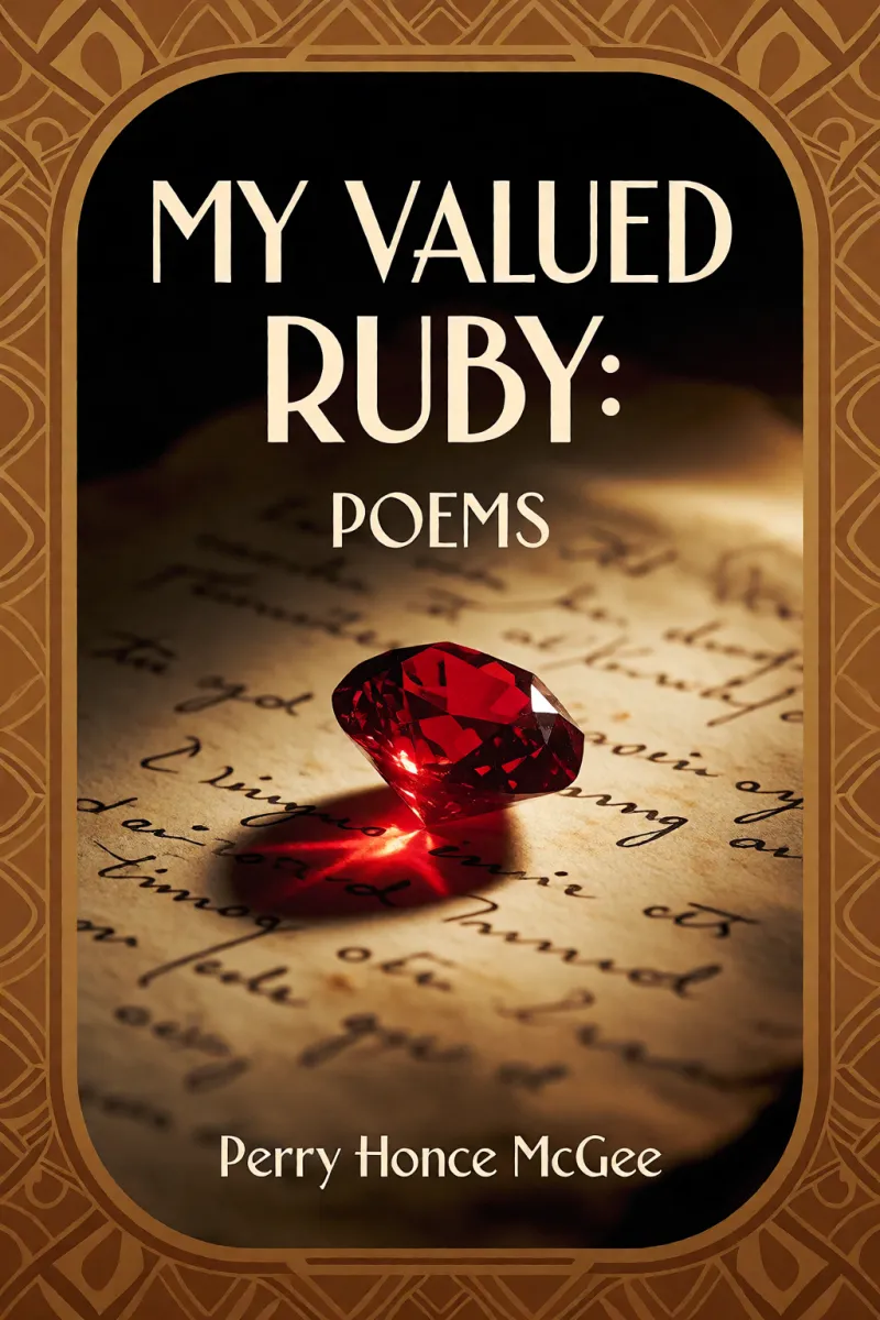 Cover of My Valued Ruby: Poems by Perry Honce McGee