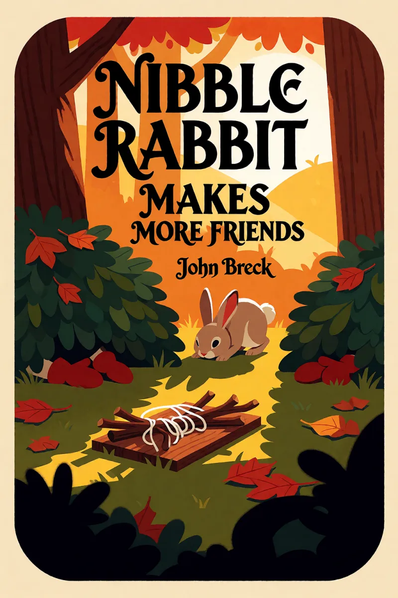 Cover of Nibble Rabbit Makes More Friends by John Breck