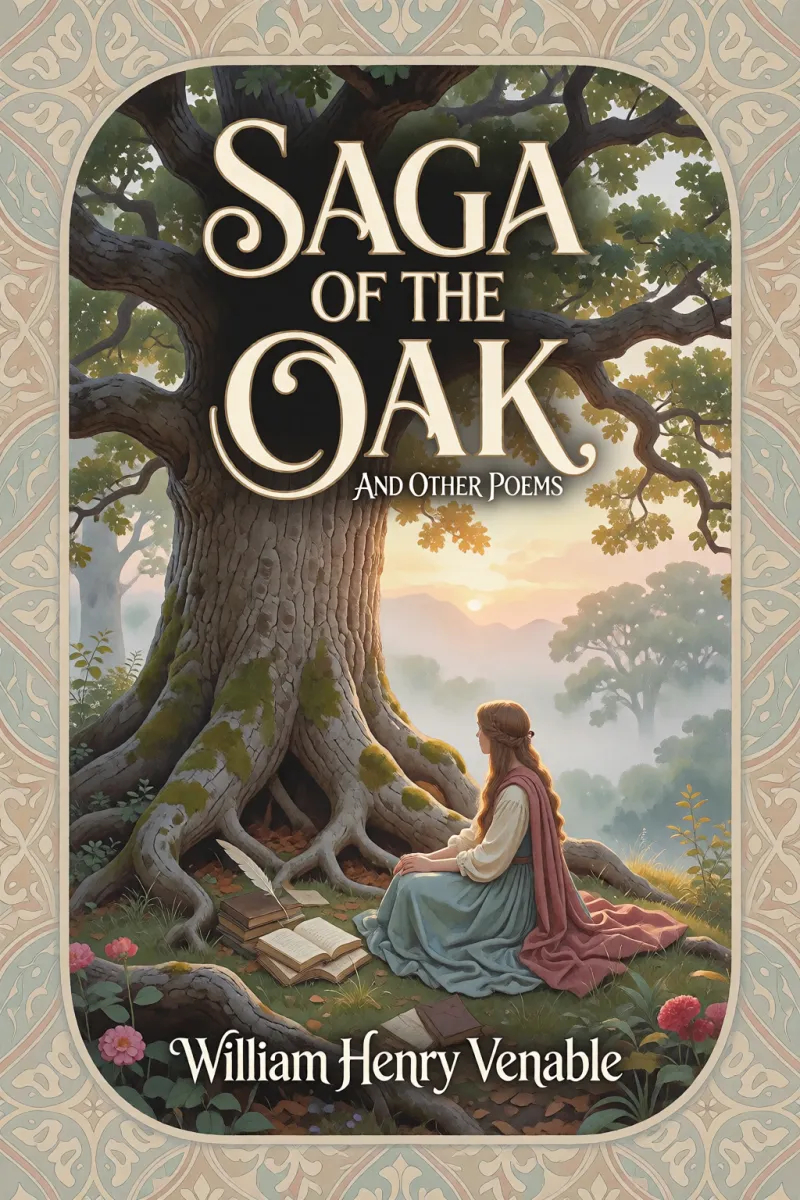 Cover of Saga of the oak, and other poems by William Henry Venable